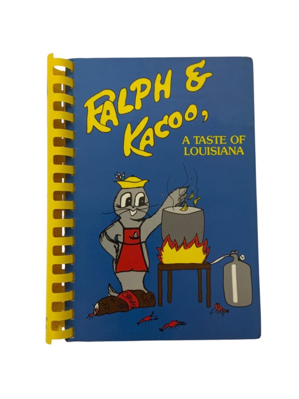 Ralph & Kacoo A Taste Of Louisiana Cajun Restaurant Cookbook 1995 Spiral Bound R
